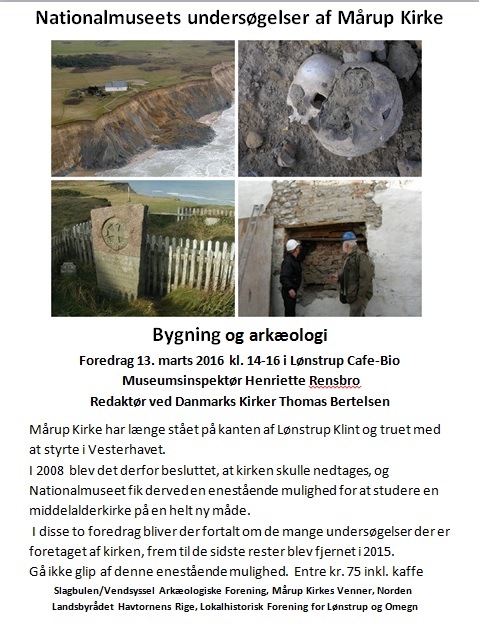 Foredrag Mårup 16.03.2013